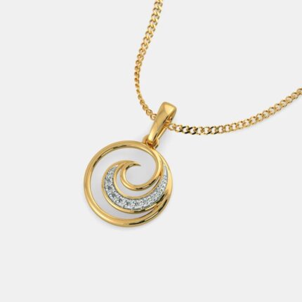 Savory zircon pendant