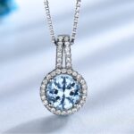 Blue cluster pendant