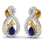 Vintage zircon  earrigs