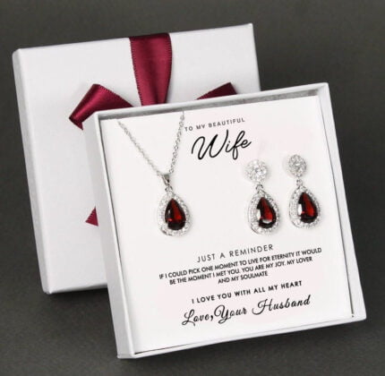 WIFE GIFT BOX  | ZIRCONIC PENDANT SET
