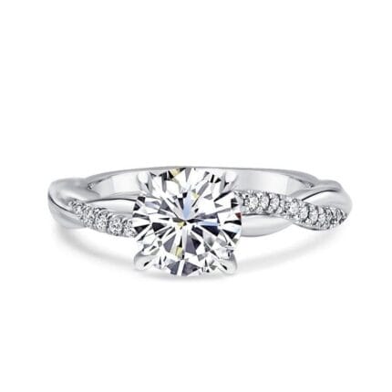 Moissanite Wedding Engagement Ring